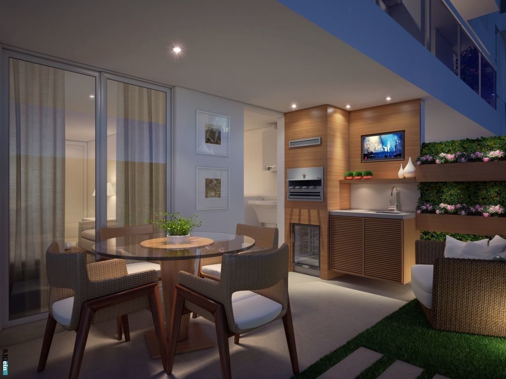 Apartamento garden do Front Park